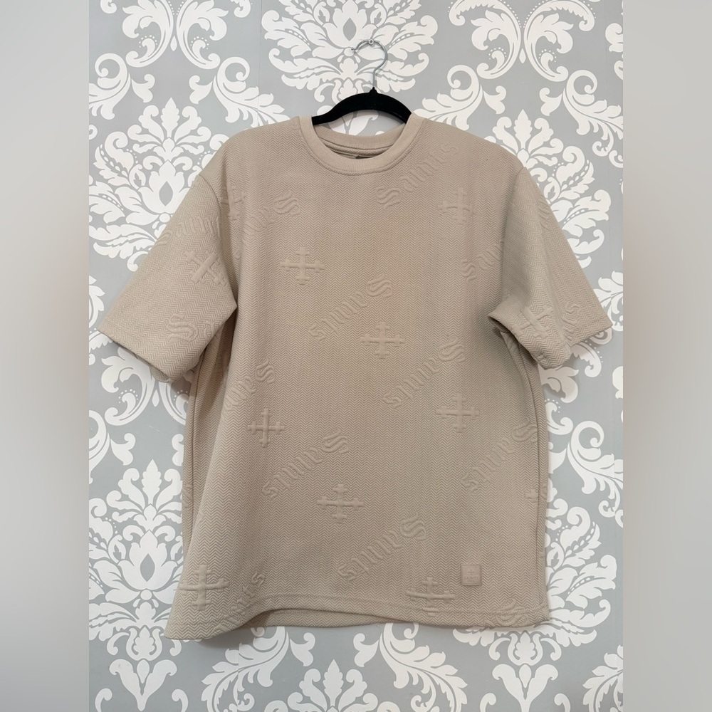 4/$25 • Saints Studio Men's Embossed Textured T-Shirt